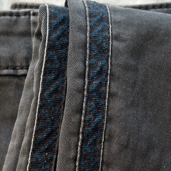 Anthropologie Chino Relaxed Fit Tuxedo Stripe Pants - Picture 6 of 15